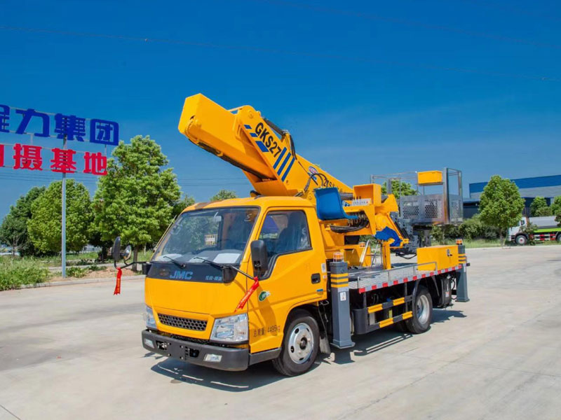 蓝牌25-27米直臂伸缩式高空作业车