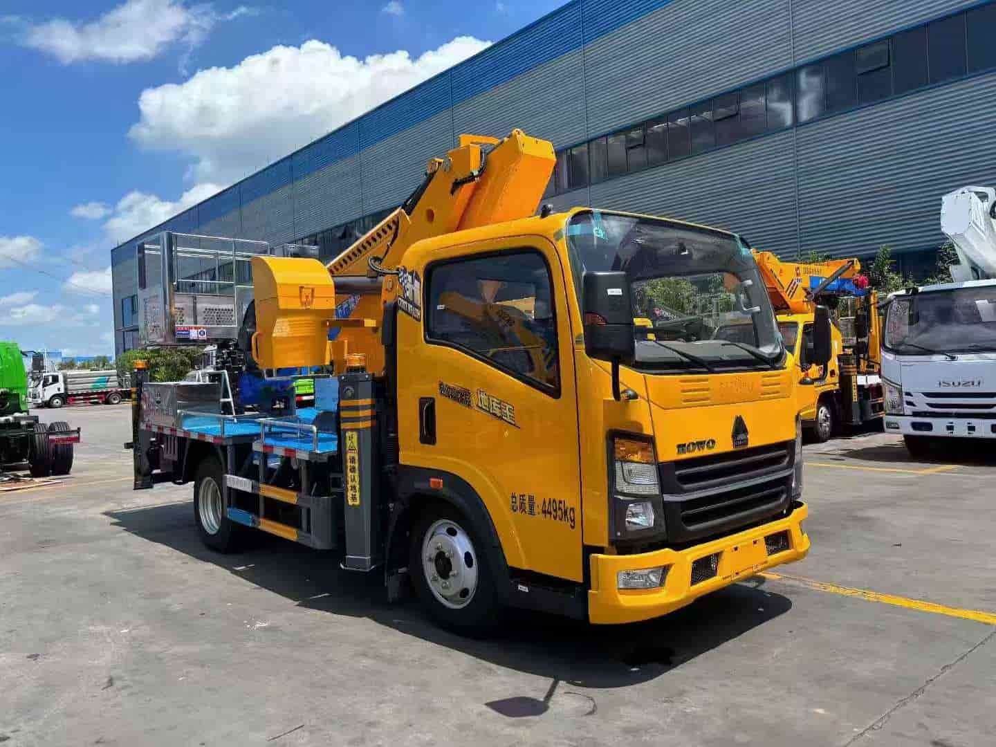 重汽30米直臂高空作业车