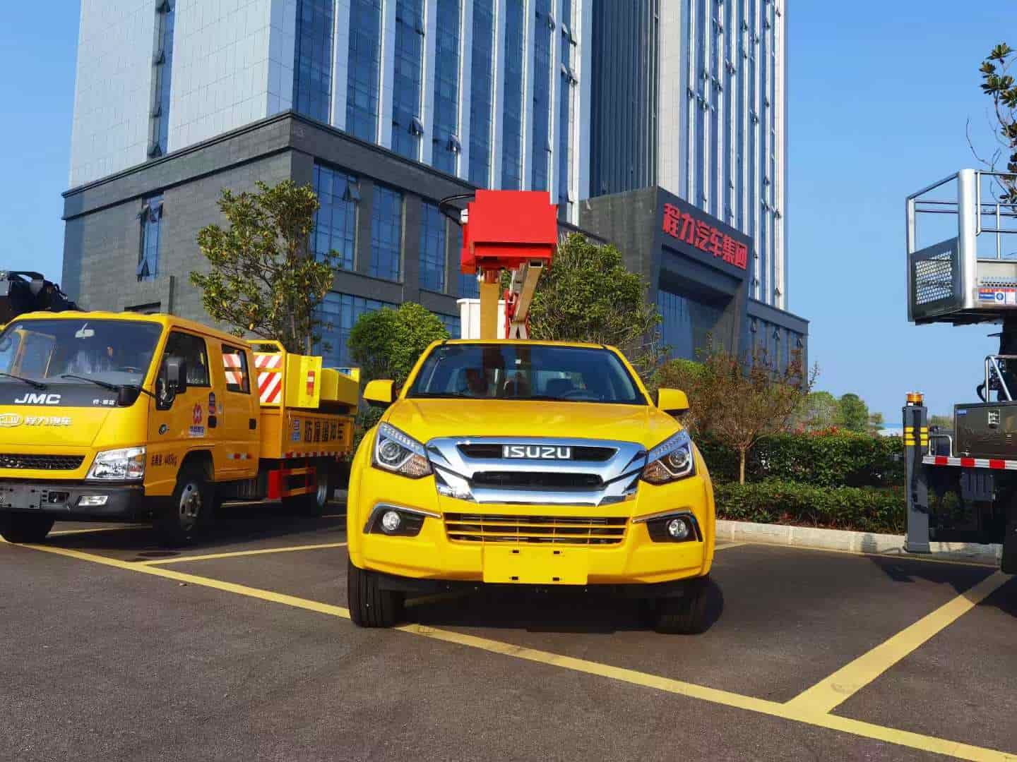 江西五十铃皮卡带电高空作业车