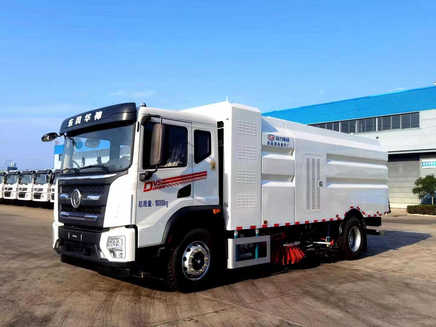 东风华神纯电动洗扫车