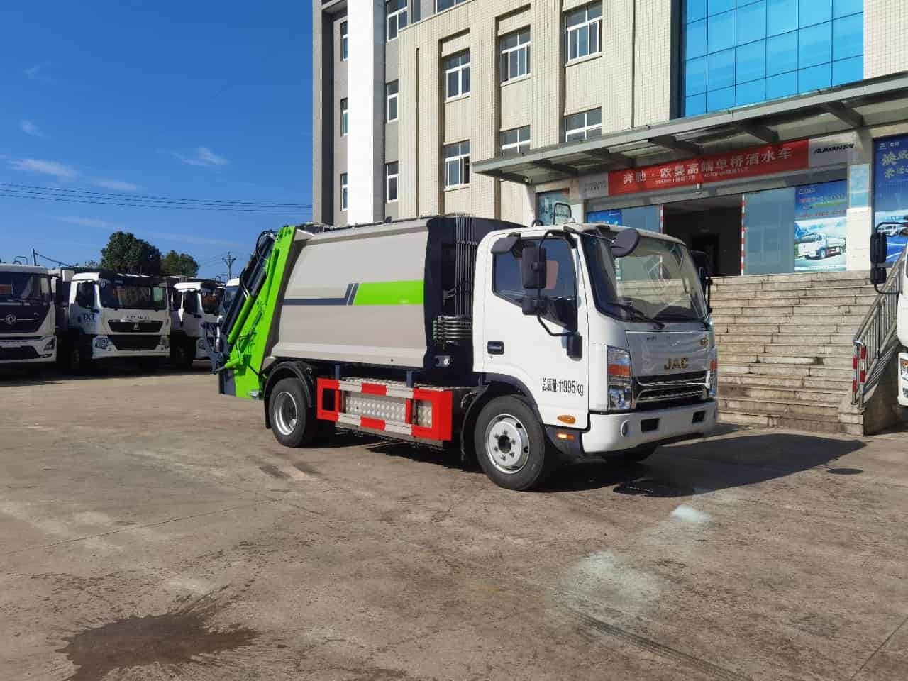 江淮纯电动162度电压缩垃圾车