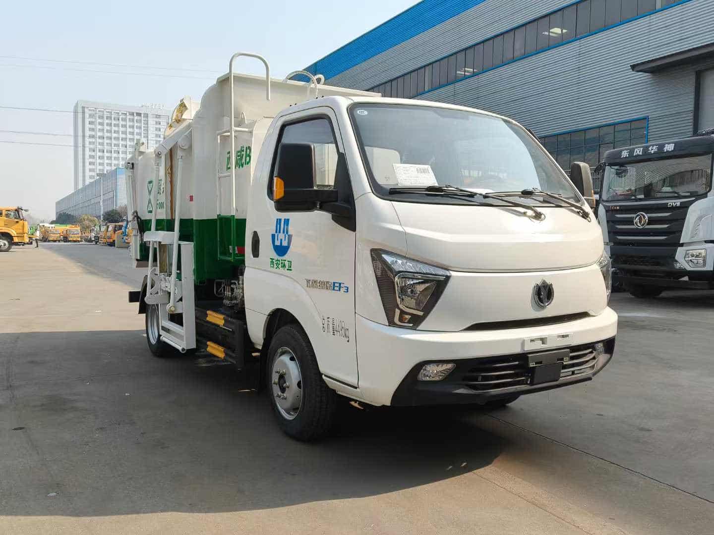 飞碟缔途纯电动5立方蓝牌餐厨垃圾车