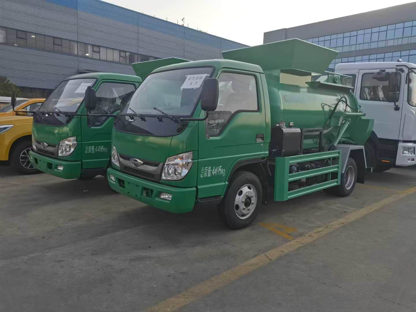 福田小卡3餐厨垃圾车