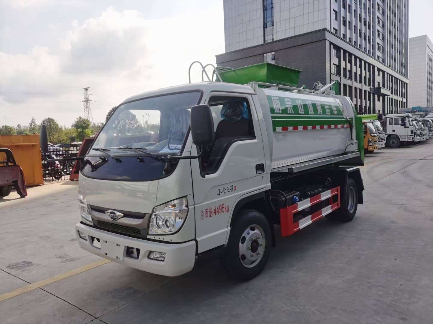 福田小卡之星3餐厨垃圾车