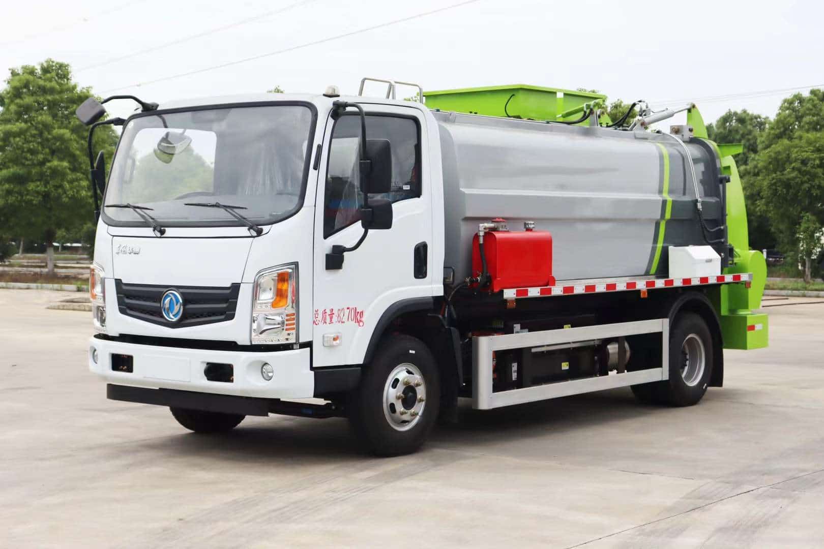 东风华神纯电动餐厨垃圾车