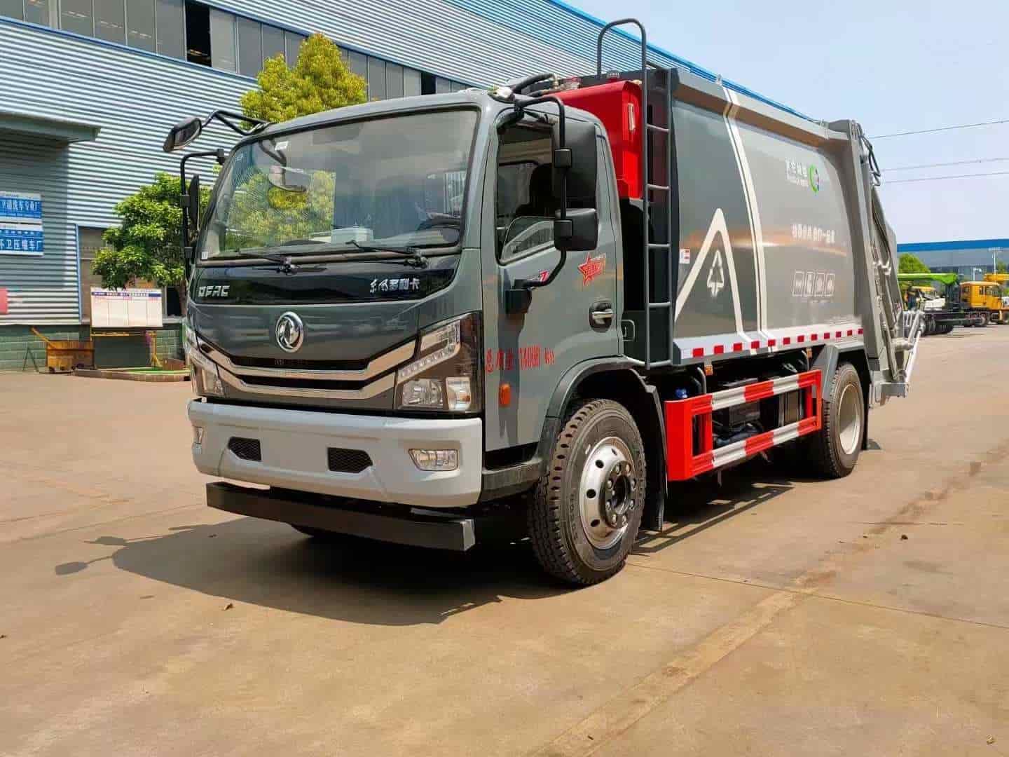 国六京环东风多利卡12立方压缩垃圾车