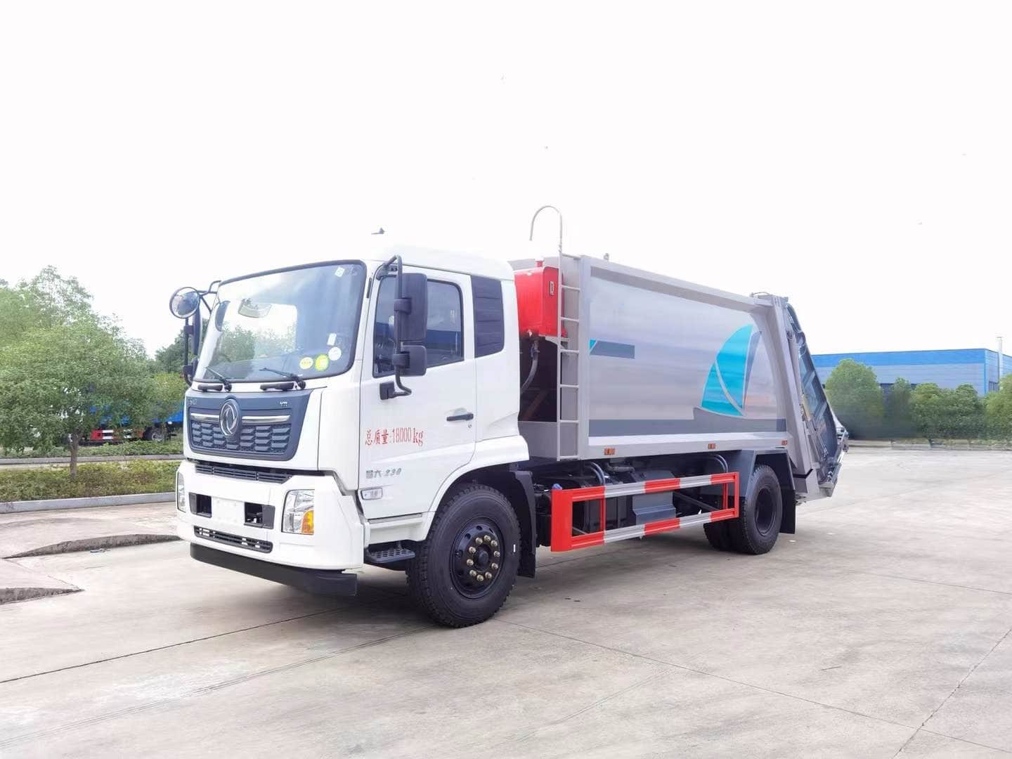 东风天锦14方压缩垃圾车