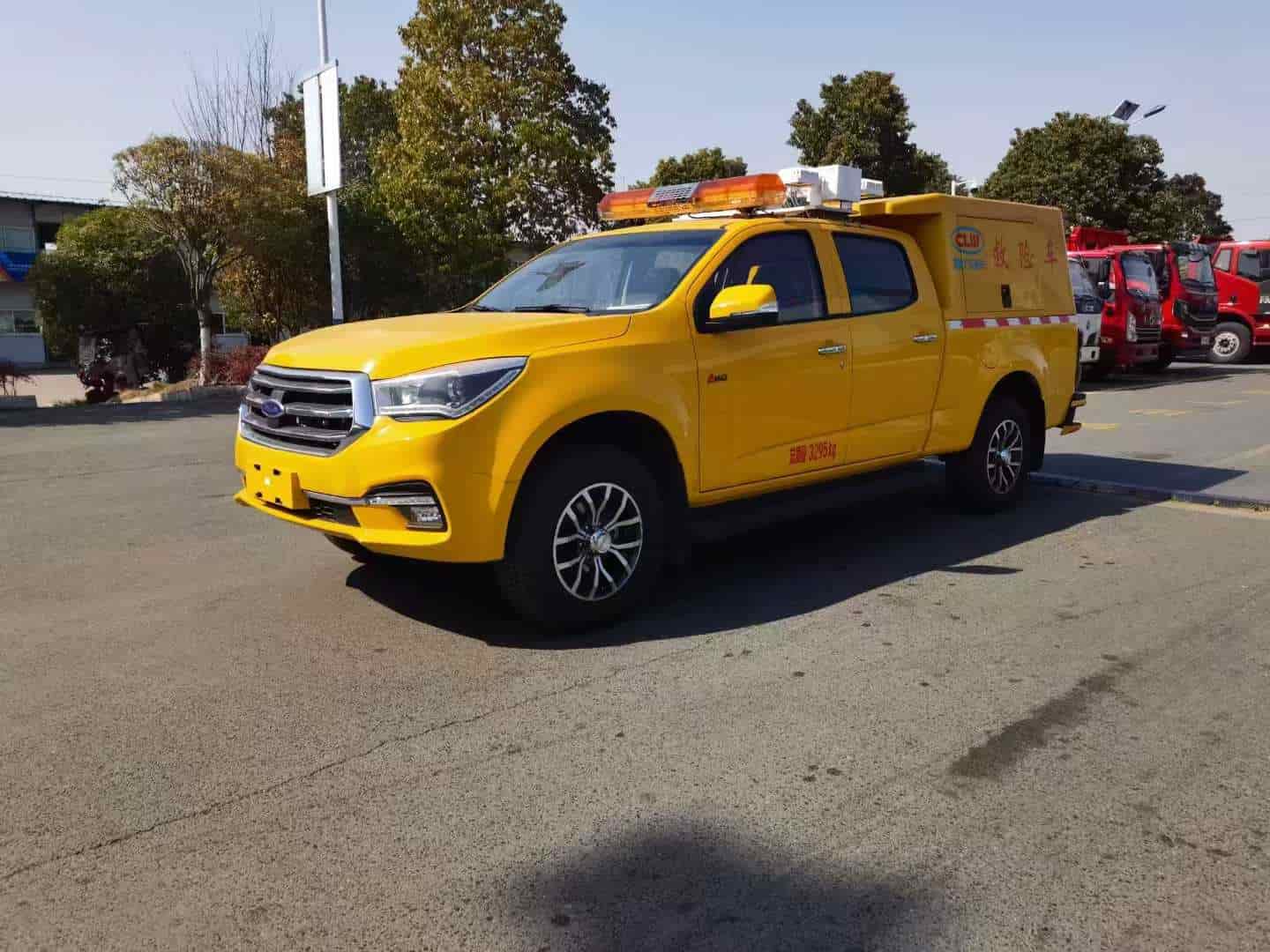 五十铃皮卡救险车大流量排水抢险车