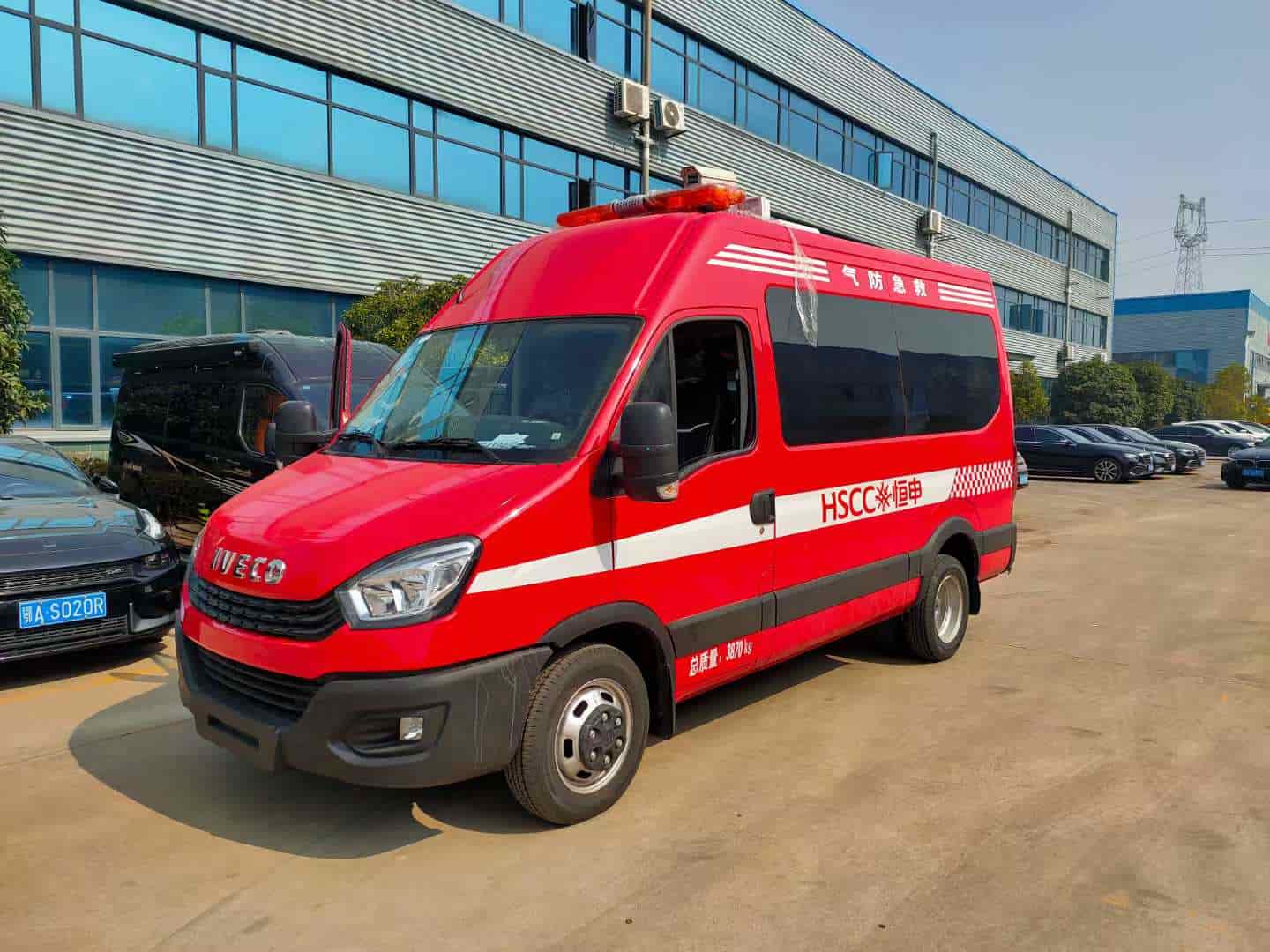 依维柯救险车气防车