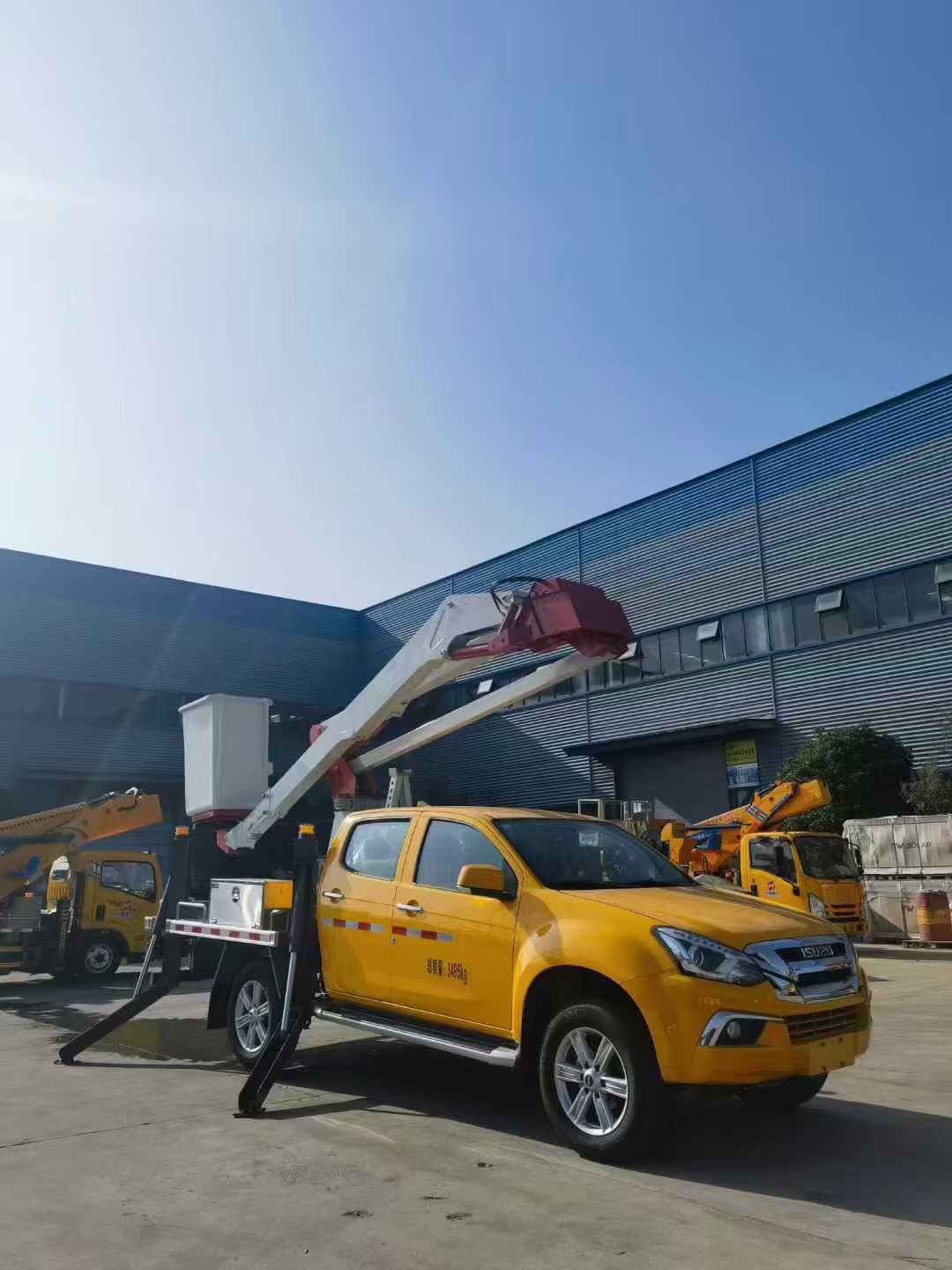 五十铃13.5米绝缘高空作业车