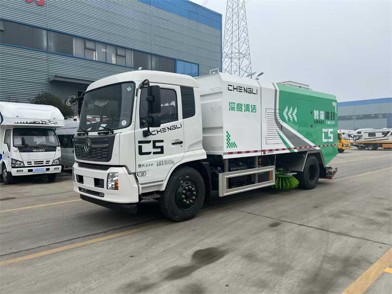 新一代天锦18吨干湿两用道路污染清除车