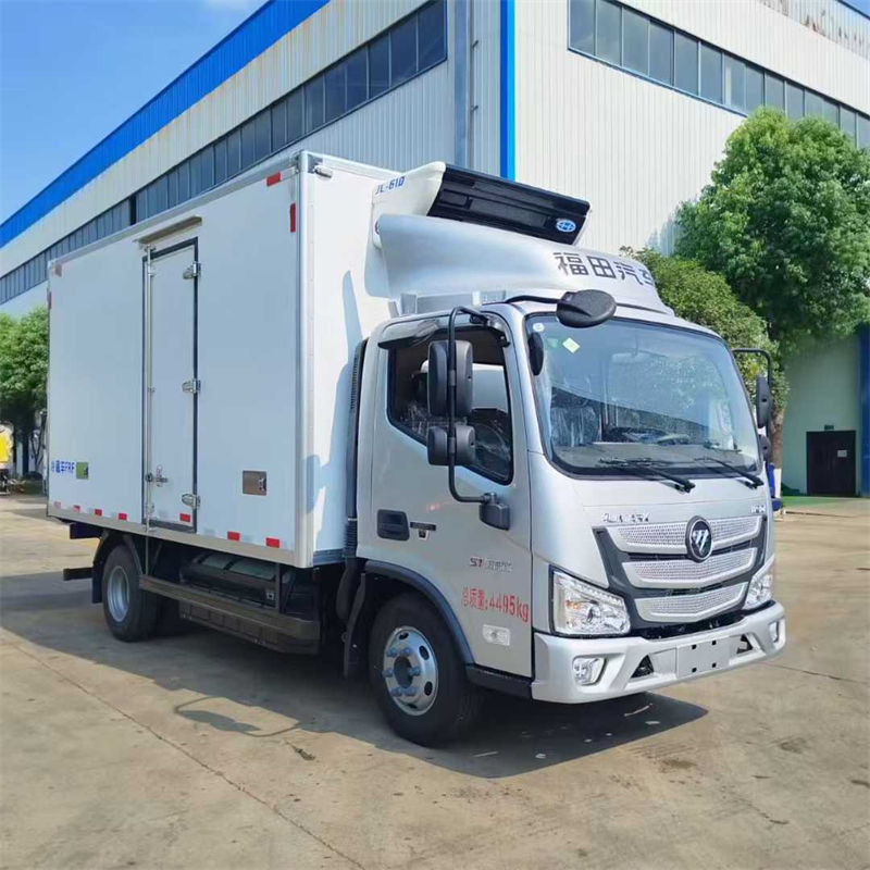 福田欧马可CNG天燃气冷藏车