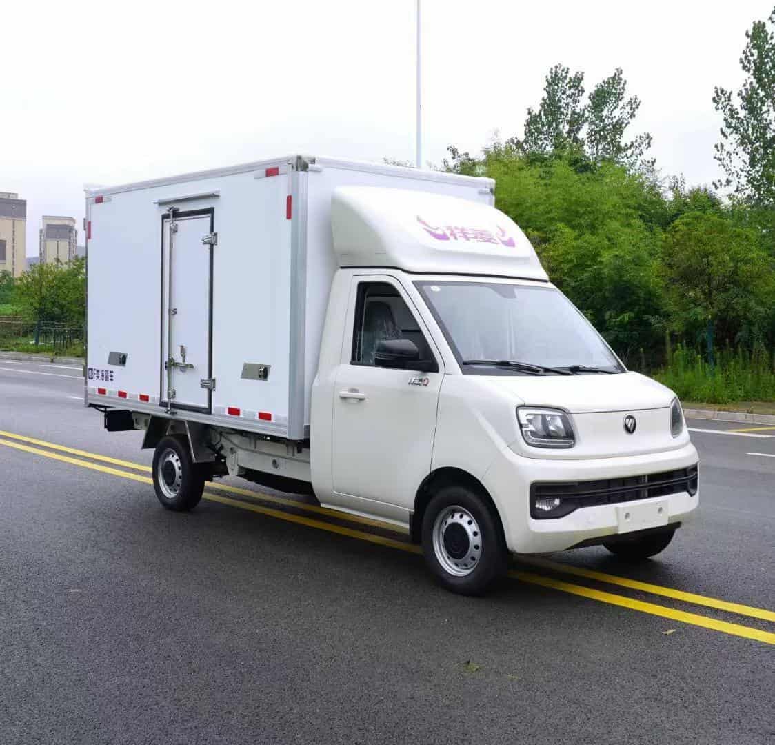 福田祥菱Q汽油机冷藏车