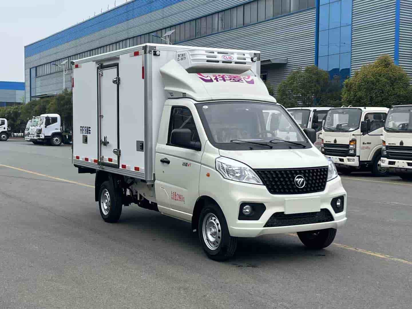 2.8米福田祥菱V1后单轮冷藏车