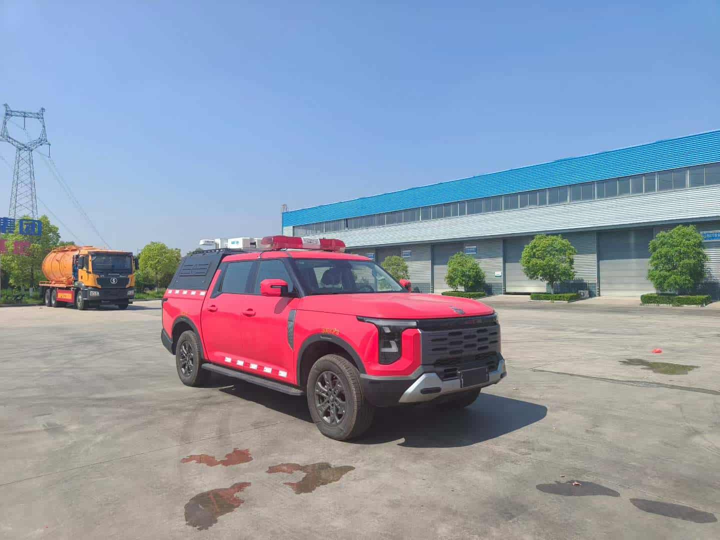 东风皮卡器材消防车