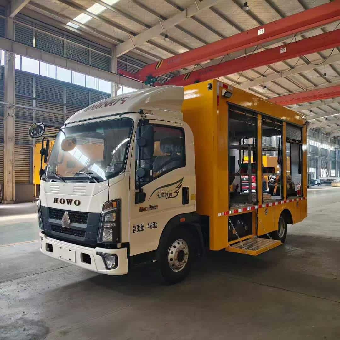 重汽豪沃悍将H3蓝牌电源车