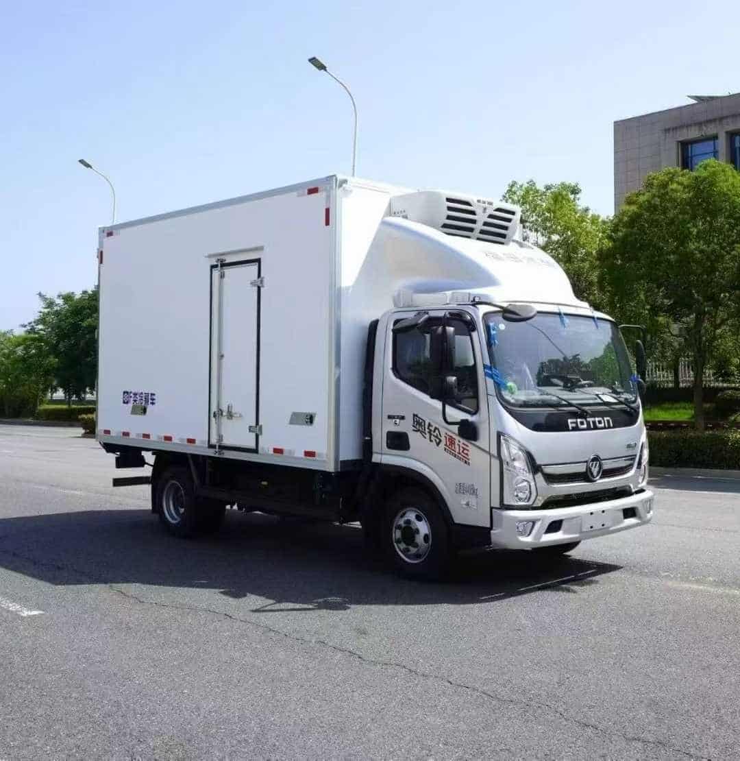 福田奥铃速运（宽体2.8/156）冷藏车
