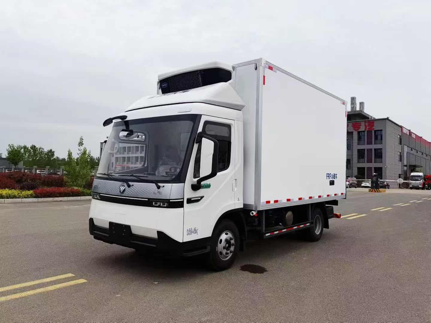 4.2米冷藏车福田奥铃极电冷藏车