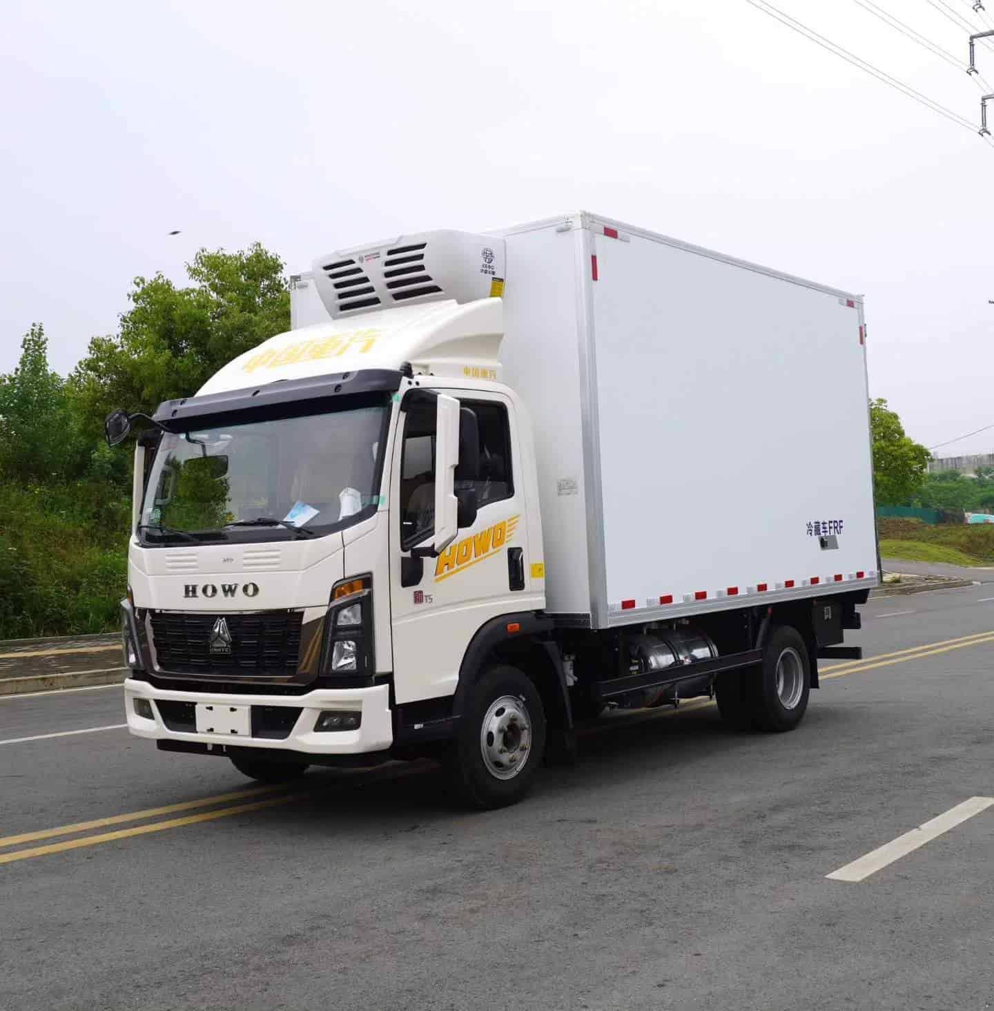 重汽豪沃统帅T5（潍柴170马力）冷藏车