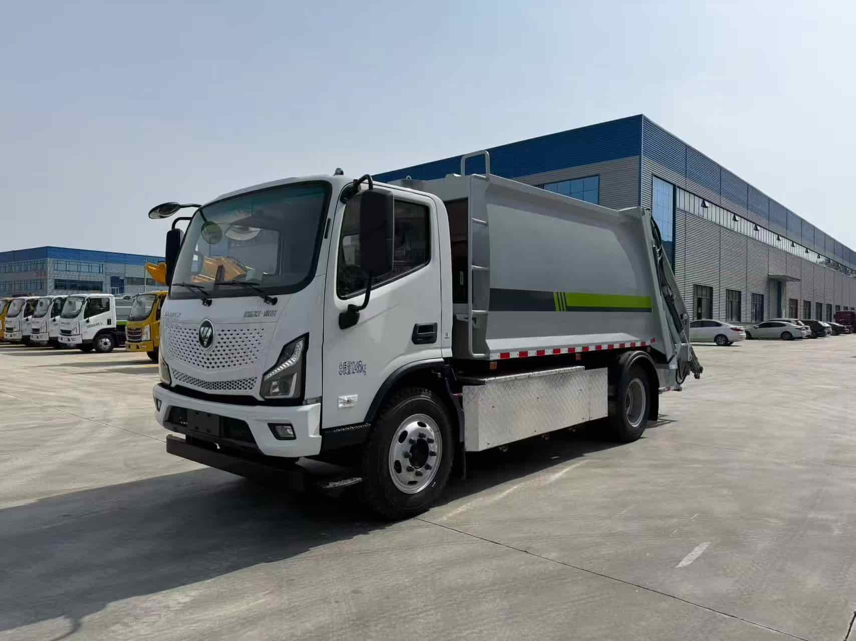福田欧马可纯电动压缩垃圾车