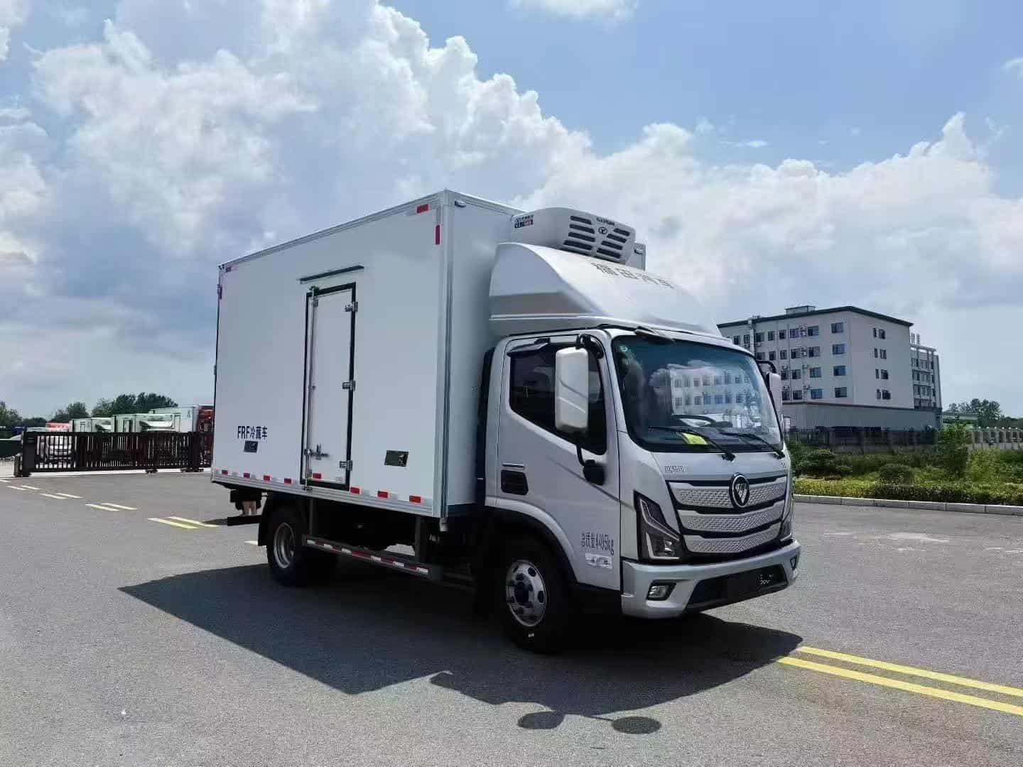 新款福田欧马可S1冷藏车宽体重载版