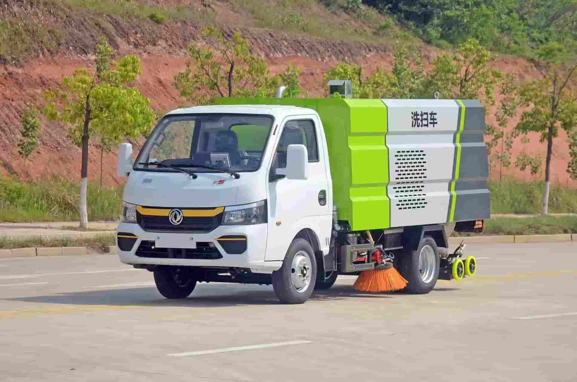 东风途逸蓝牌洗扫车