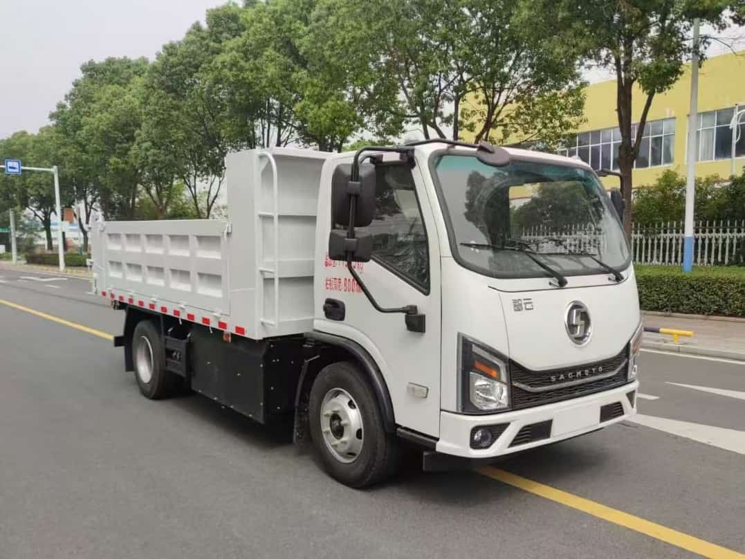 陕汽智云纯电动自卸垃圾车