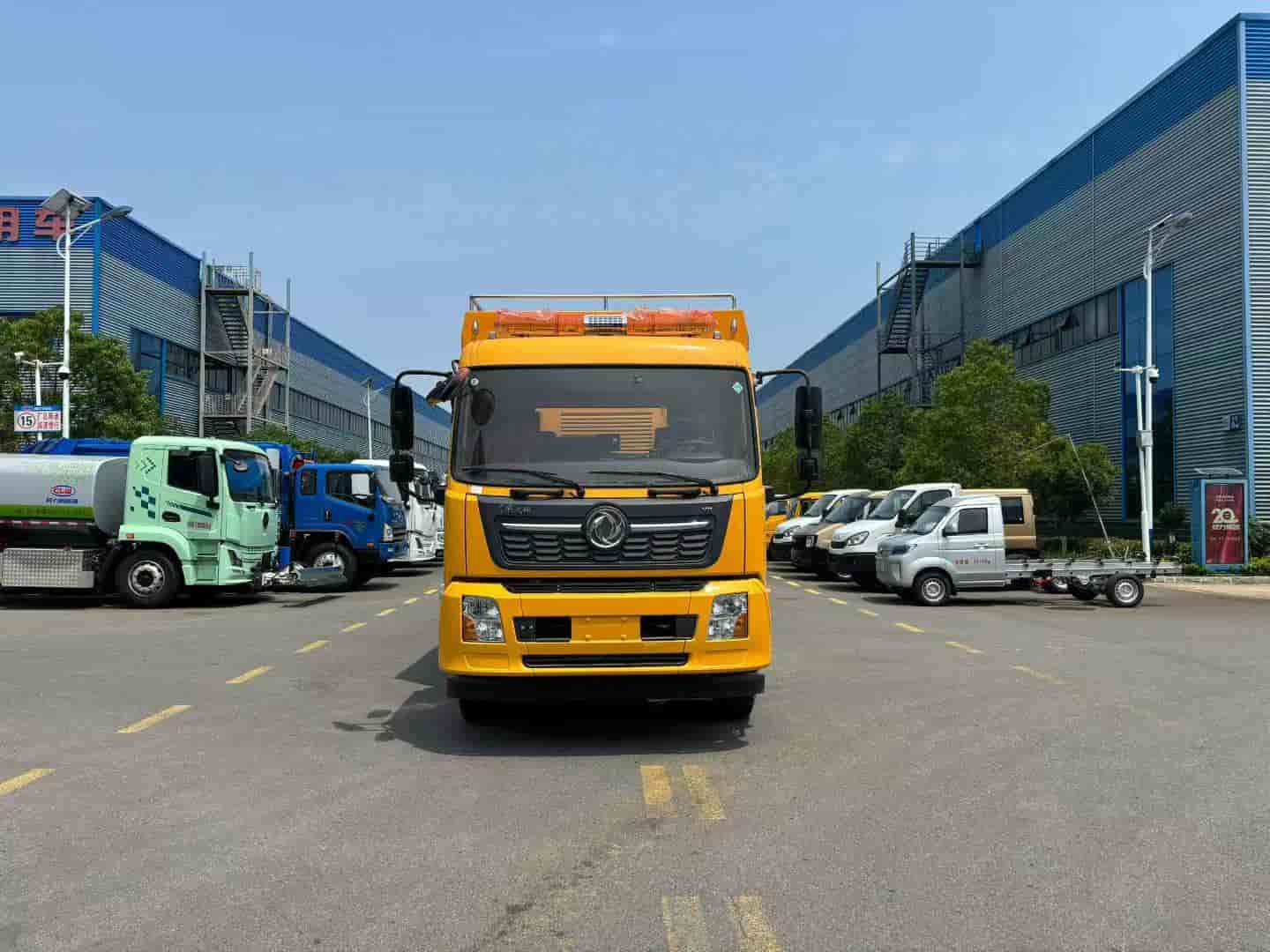 东风天锦大流量排水车