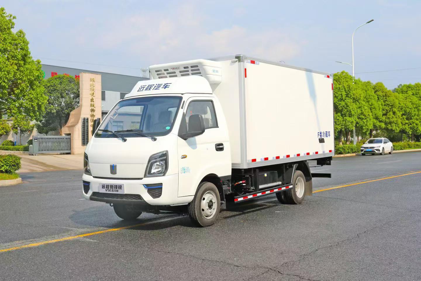 吉利F5E 82度纯电动冷藏车